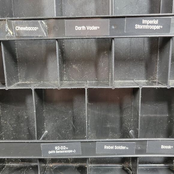 VTG 80s Star Wars Return of the Jedi Darth Vader Accessory Action Figure Case - Picture 12 of 16